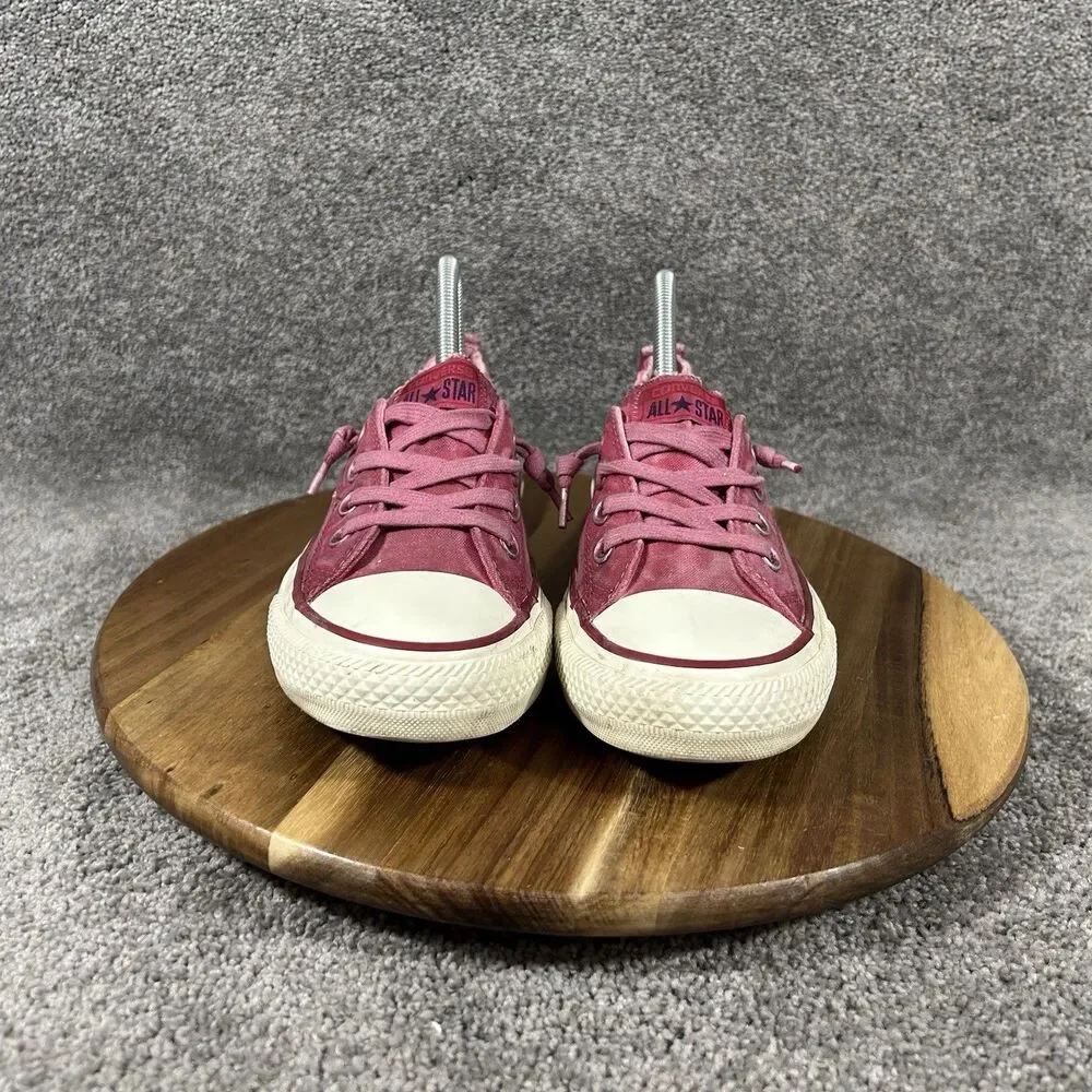 Converse Chuck Taylor All Star Shoreline Women’s Size 8 Berry Pink Shoes Used